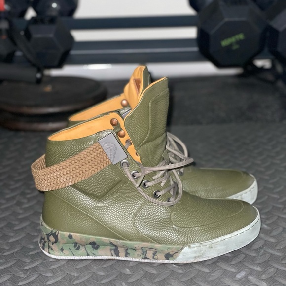 MAGNUS ALPHA ARMY GREEN BOOT SHOES SNEAKERS SIZE 11 MENS CAMO retails $276 - Picture 8 of 11